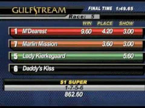 M'Dearest Gulfstream 2/20/2012